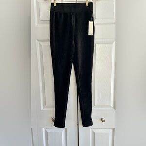 Dex NEW black corduroy leggings size small comfy